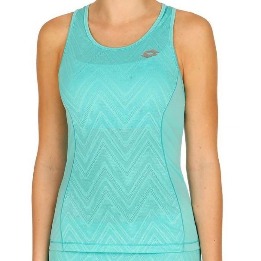 Camiseta Lotto Nixia IV Tank Bra Green