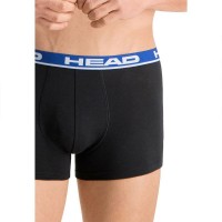 Boxers Head Basic Negro Azul 2 Unidades