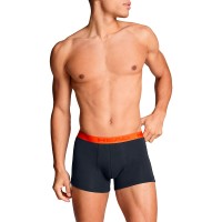 Boxers Head Laranja Azul Preto 2 Unidades