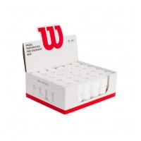 Caja Wilson Pro Padel Perforado Blanco 60 Overgrips