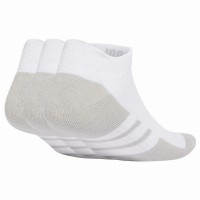 Calcetines Adidas Essentials Cushioned Low Blanco Gris 3 Pecas