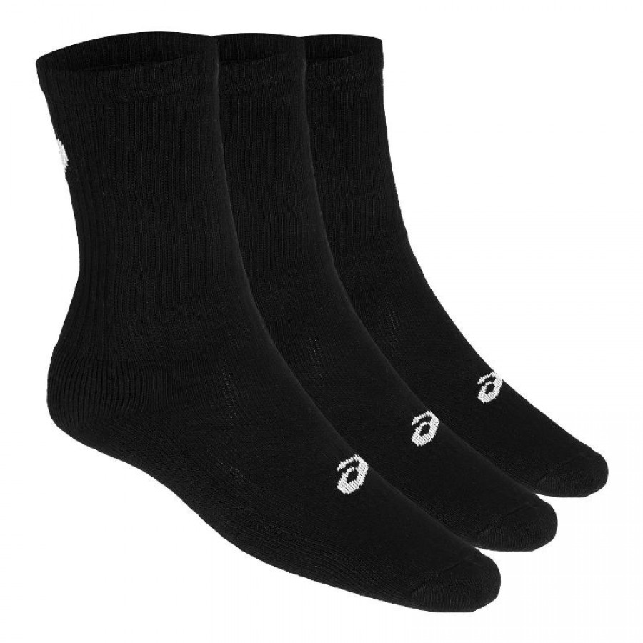 Chaussettes Asics Crew Black 3 Paire