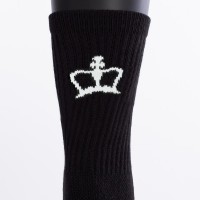 Calcetines Black Crown Premium Altos Negro 1 Par