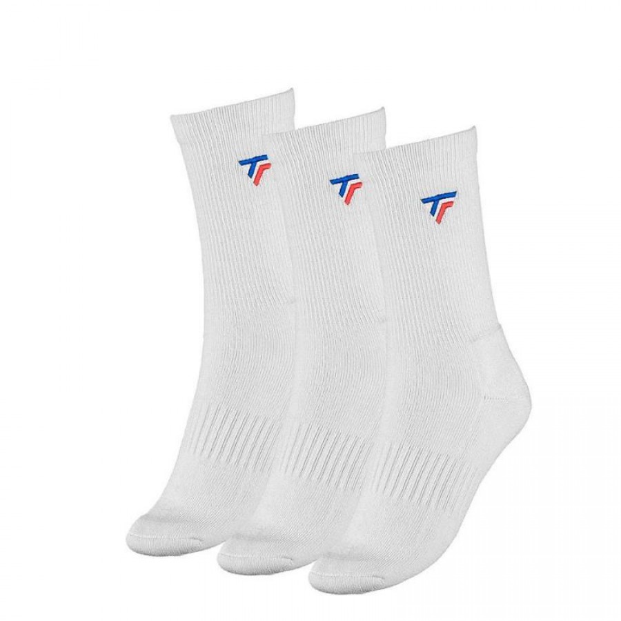 Calcetines Tecnifibre Classic Blanco 3 Unidades