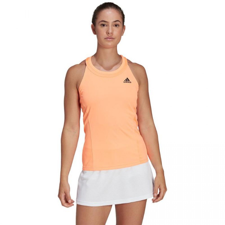 Camiseta Adidas Club Naranja Radiante Mujer