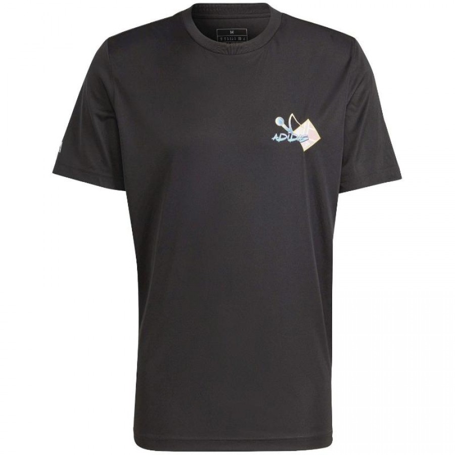 Camiseta Adidas Padel Preto