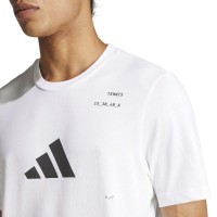 Camiseta Adidas Tennis Category Graphic White