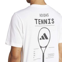 Camiseta Adidas Tennis Category Graphic White