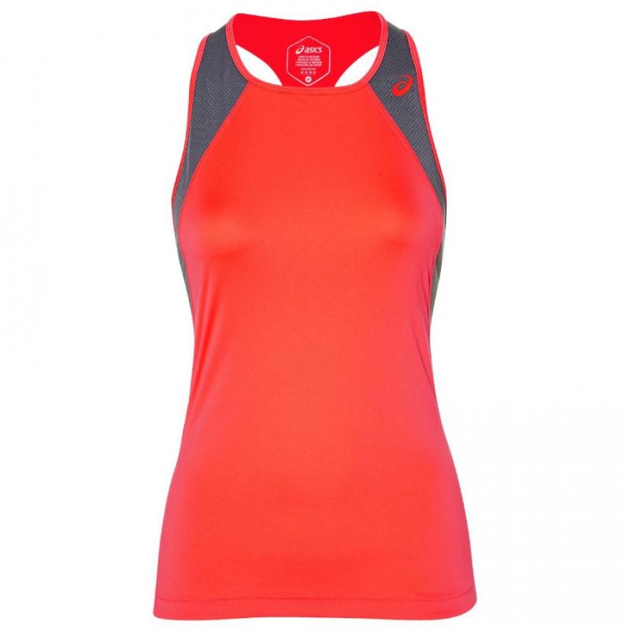 Camiseta Asics Club Flash Coral