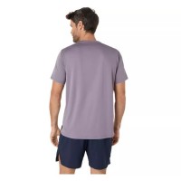 Asics Core SS Top T-Shirt Gris Lavande