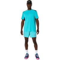 Camiseta Asics Padel Court SS Top Aqua