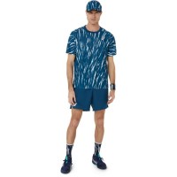 Camiseta Asics Game Azul Mako