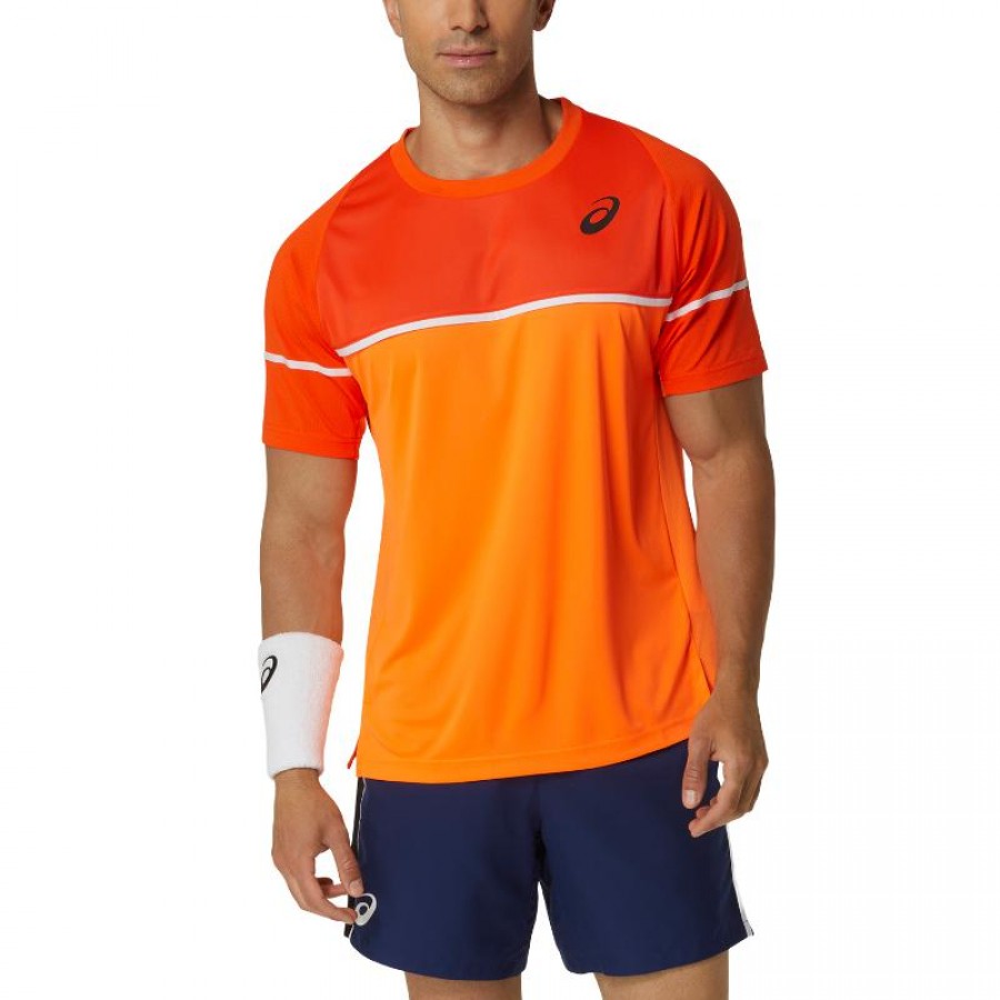 Camiseta Asics Game Koi Naranja