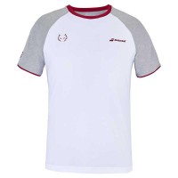 Camiseta Babolat Juan Lebron Blanco