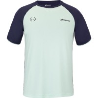 Babolat Juan Lebron T-Shirt Vert Bleu