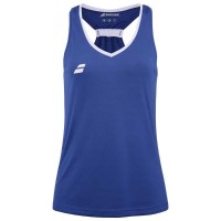 Camiseta Babolat Top Azul Oscuro Mujer