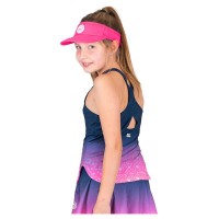 Camiseta Bidi Badu Colortwist Rosa Azul Oscuro Junior