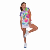 Bidi Badu Kaleido Capsleeve Blanc Mix T-Shirt Junior