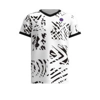 Camiseta Bidi Badu Melbourne V-Neck Blanco Negro Junior