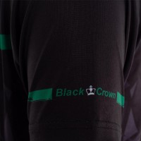 Camiseta Black Crown Atlanta Negro Verde