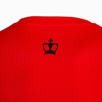 T-shirt noir Crown Inca rouge