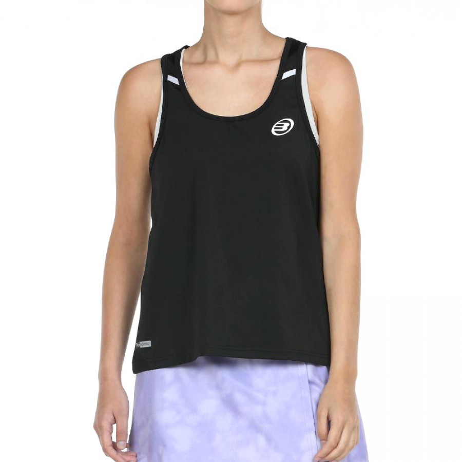 Bullpadel T-shirt Alejandra Salazar Erase Black