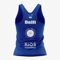 Camiseta Bullpadel Delfi Brea WPT Pitar Azul Klein