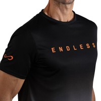 Camiseta Endless Ace Degrade Negro Gris