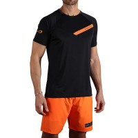 Camiseta Endless Tracer Preto Laranja