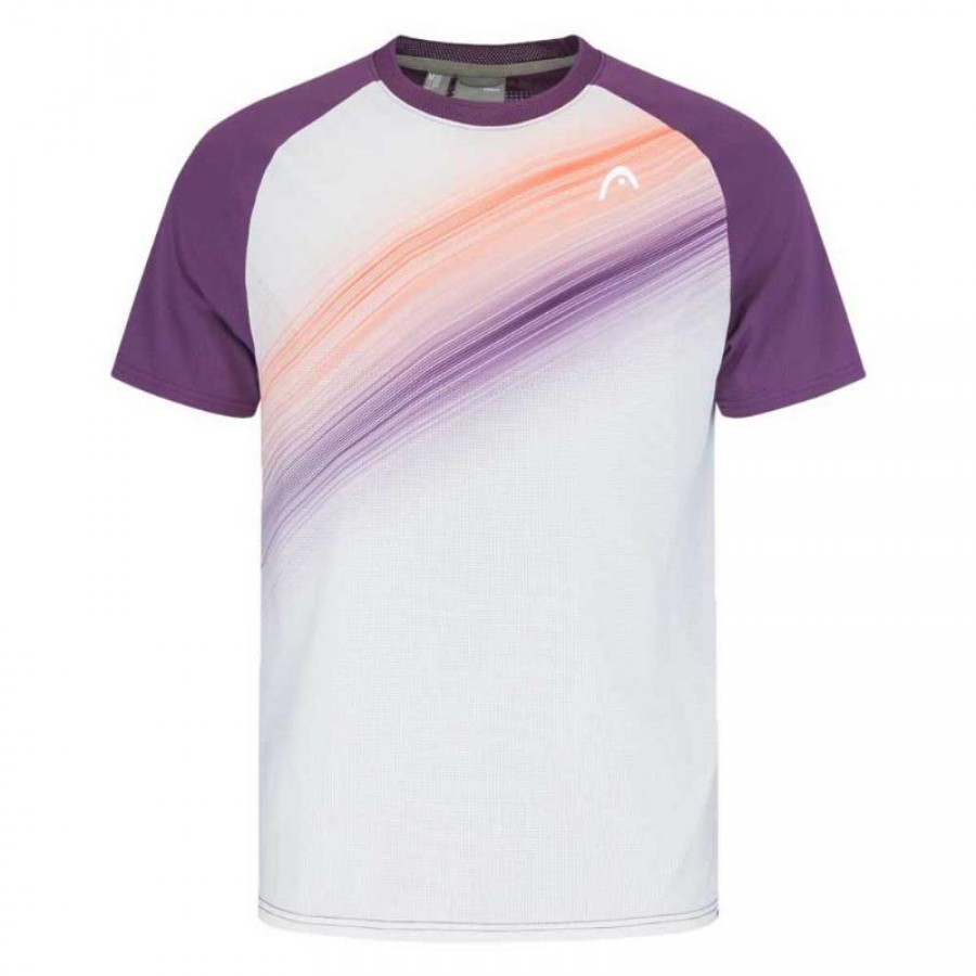 Camiseta Head Performance Lila Print