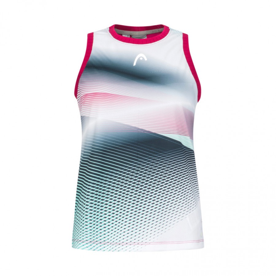 Camiseta Head Performance Mora Print Mujer