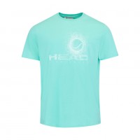 Camiseta Head Vision Turquesa