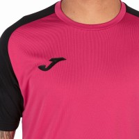 Camiseta Joma Academy IV Fucsia Negro