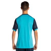 Camiseta Joma Montreal Turquesa Fluor Marino