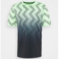 Kswiss Hypercourt Print Crew Green Neon Soft T-Shirt