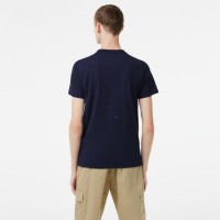 Camiseta Lacoste Novak Djokovic Azul Marino