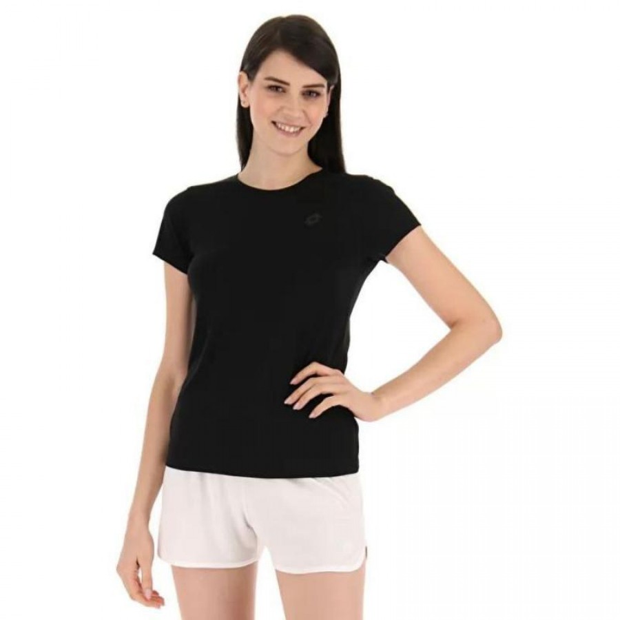 Camiseta Lotto MSP II Negro Mujer