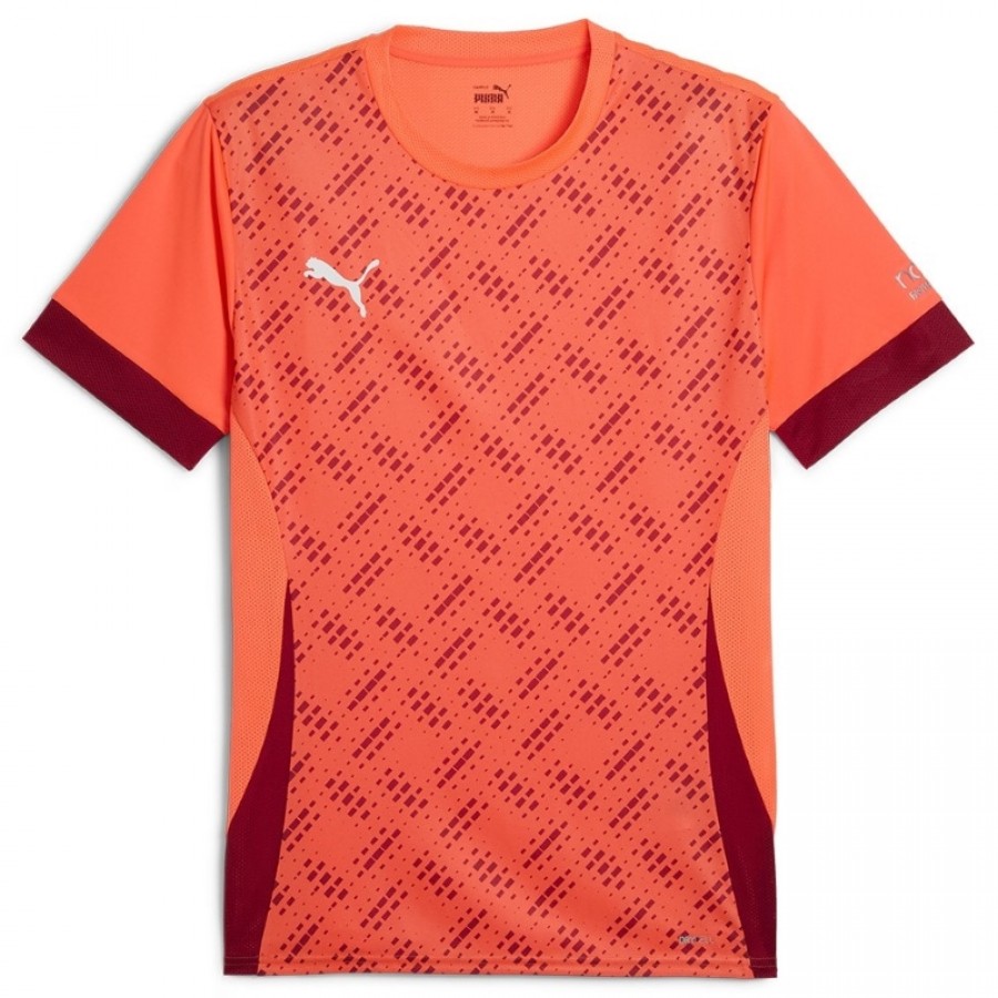 T-shirt Puma Individual Borgonha Vermelho