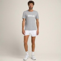 Wilson T-shirt graphique Gris Blanc