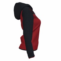 Chaqueta Joma Supernova II Rojo Negro Mujer