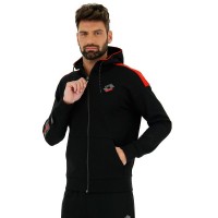 Chaqueta Lotto Logo II FZ HD Negro