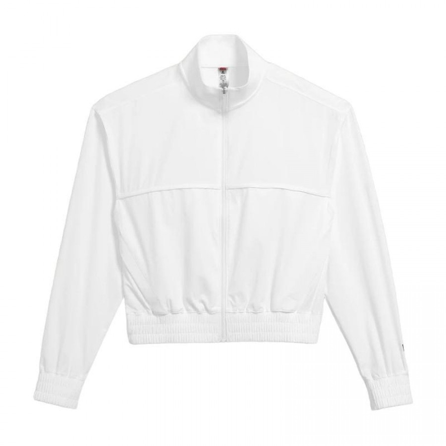 Chaqueta Wilson Team Warm Up Blanco Mujer