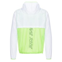 Cortavientos Bidi Badu Mace Blanco Verde Neon