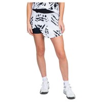 Falda Bidi Badu Melbourne Printed Cut Out Blanco Negro