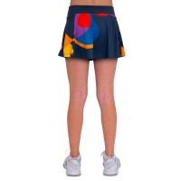 Falda Bidi Badu Twiggy Printed Wavy Azul Oscuro Mix Junior