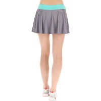 Falda Lotto Top IV Gris Plata Turquesa