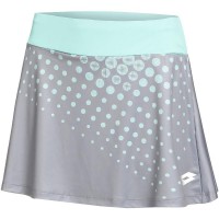 Falda Lotto Top IV Gris Plata Turquesa