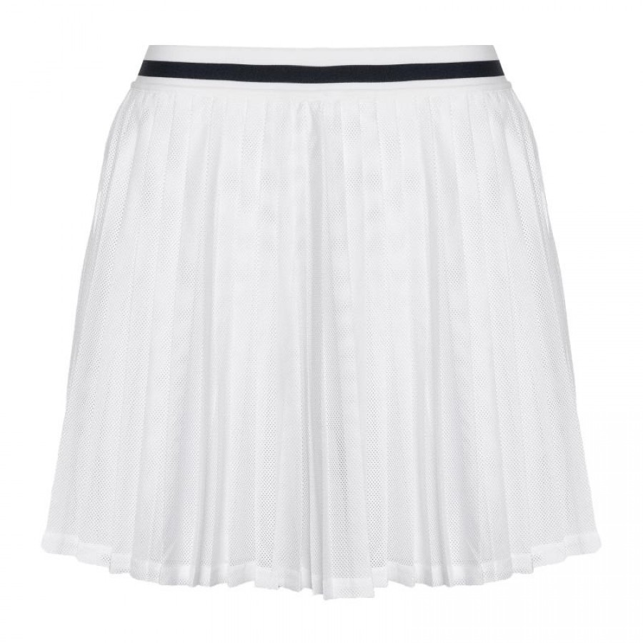 Falda Wilson Team Pleated Blanco