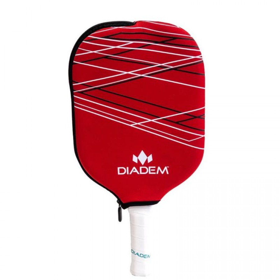 Pickleball bandeau couverture ligne rouge