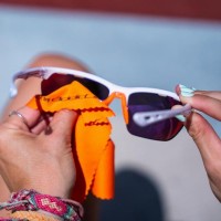 Addictive Alejandra Salazar Gandia C9 Blanc Orange Lunettes